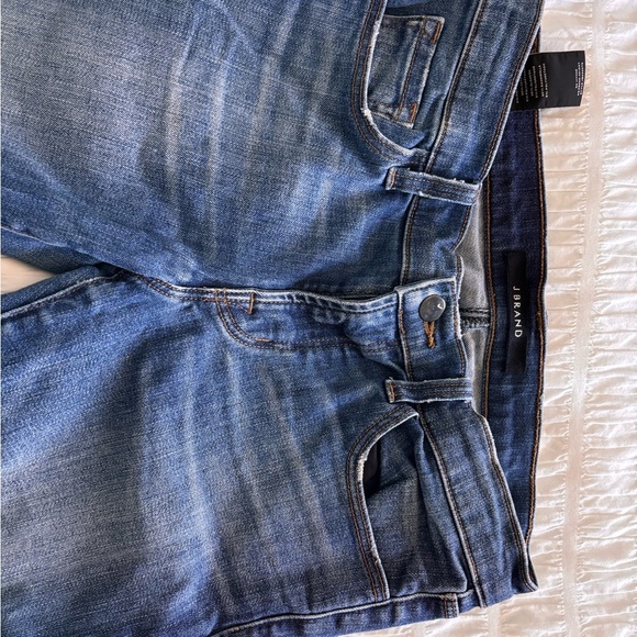 J Brand Blue Skinny Distressed Jeans - Picture 2 of 8